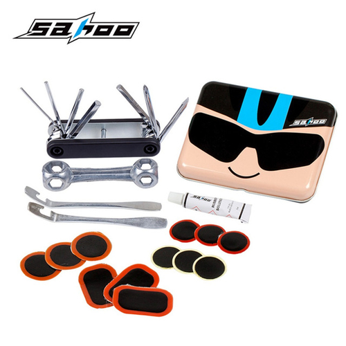 SAHOO Mountain Bike Bicycle Flat Tire Repair Kit