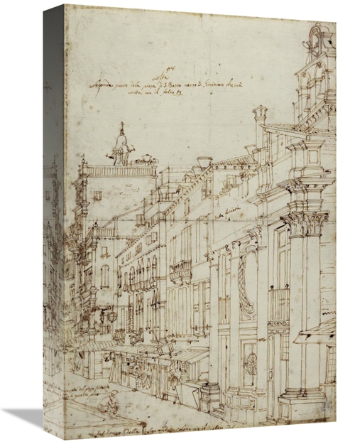 Global Gallery GCS-453957-1218-142 12 x 18 in. The Campo S. Basso - Th