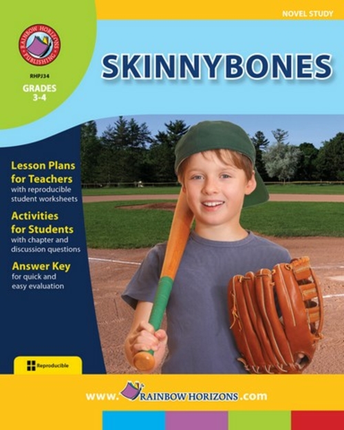 Rainbow Horizons JSLA34 Skinnybones - Novel Study - Grade 3 to 4