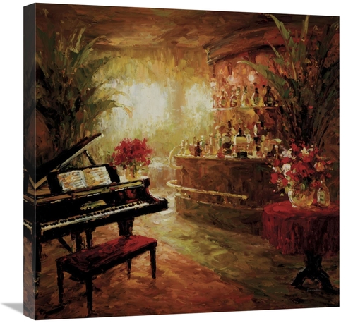 Global Gallery GCS-132499-2424-142 24 x 24 in. Illuminated Lounge Art 