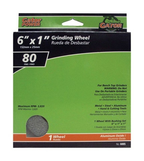 Gatorgrit 6005 6 x 1 x 1 in. Grinding Wheel in Fine