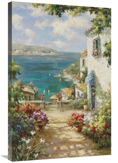 Global Gallery GCS-130142-2436-142 24 x 36 in. Citta Del Mare Art Prin