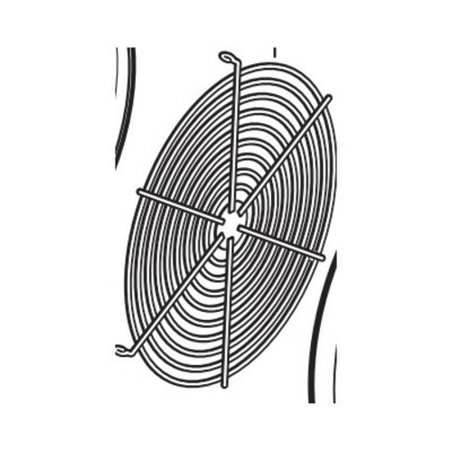 Allegro Industries 9535-08G 8 in. Grill for Industrial Plastic Blower