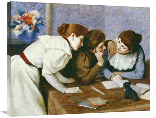 Global Gallery GCS-267609-36-142 36 in. La Lecture Art Print - Federic