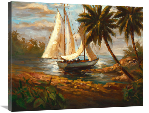 Global Gallery GCS-125266-2432-142 24 x 32 in. Setting Sail I Art Prin
