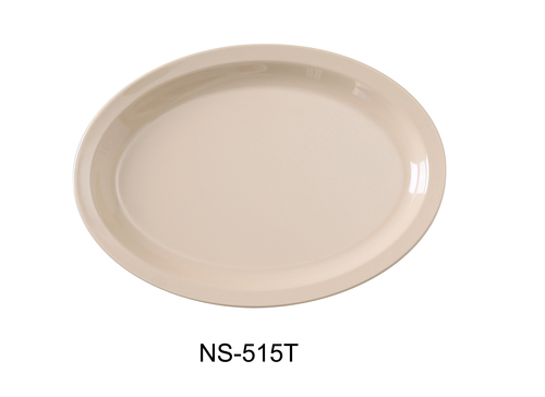 Yanco NS-515T Nessico Oval Platter with Narrow Rim