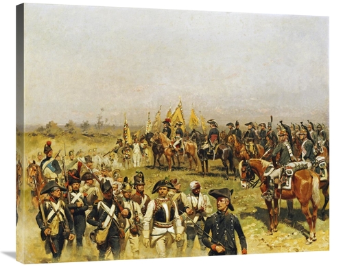 Global Gallery GCS-266213-36-142 36 in. Napoleon Commanding a View of 