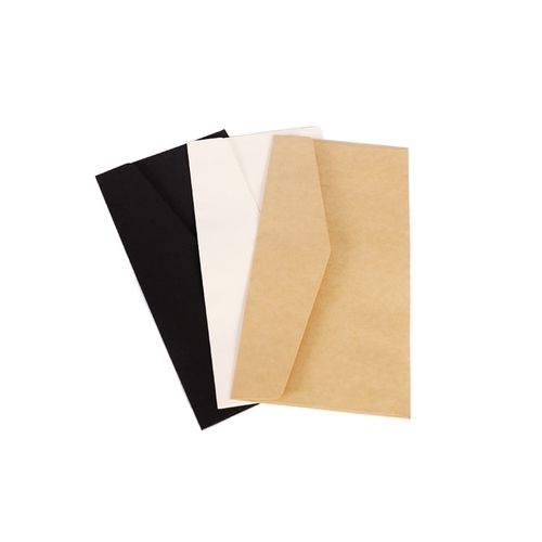 5PCS/Pack Retro Solid Color Kraft Paper Envelope