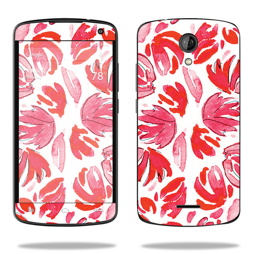 MightySkins BLUSTX8-Red Petals Skin for Blu Studio X8 HD - Red Petals