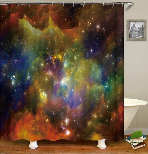 Outer Space Shower Curtain