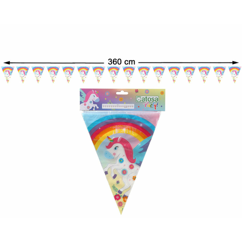 Bunting Multicolour Unicorn