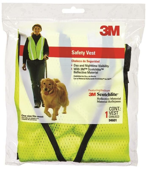 3M 4309977 Fabric Tekk Protection Adjustable Day & Night Reflective Sa