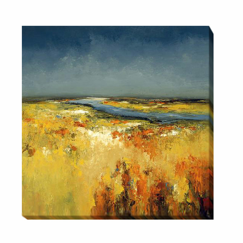 Artistic Home Gallery 3030B247TWG Sunlit Fields by Lisa Ridgers Premiu