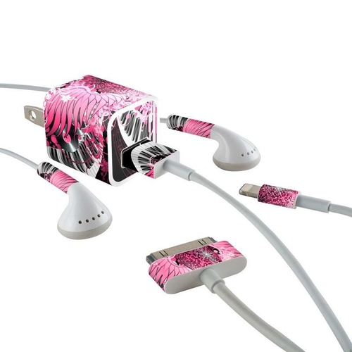 DecalGirl ACH-DISCFLY Apple iPhone Charge Kit Skin - Disco Fly