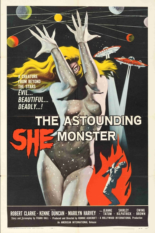 the She Monster Movie Poster 8 x 12 inch Tin Sign