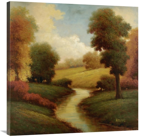 Global Gallery GCS-131298-3636-142 36 x 36 in. Ancienne Riviere I Art 