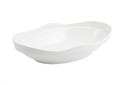 Bon Chef 53207IVORY 11 x 6 x 3.25 in. Euro Round Bowl 2 quart Bowl,