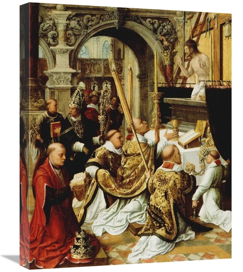 Global Gallery GCS-456783-2024-142 20 x 24 in. The Mass of Saint Grego