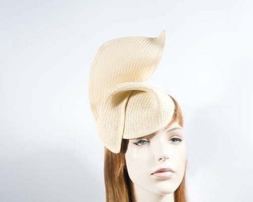 Natural fashion pillbox fascinator hat for races  MA564N