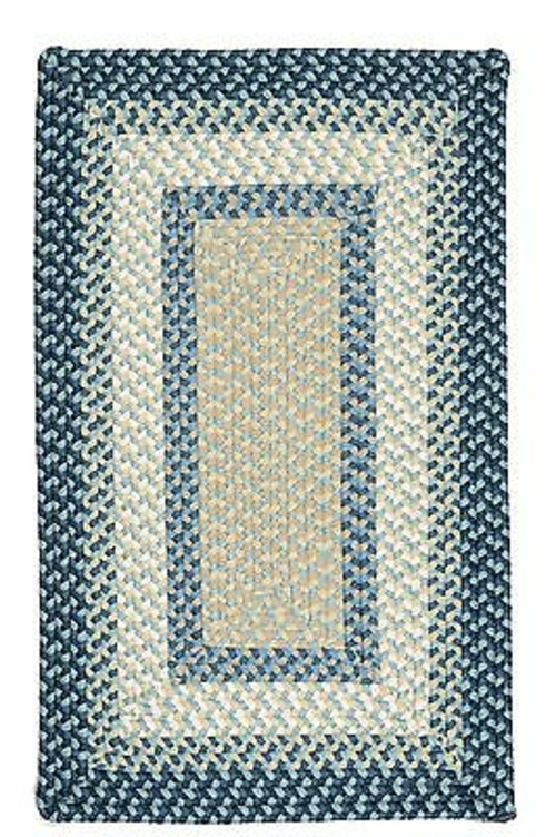 Colonial Mills Rug MG59R024X120R Montego - Blue Burst 2 ft. x 10 ft. B