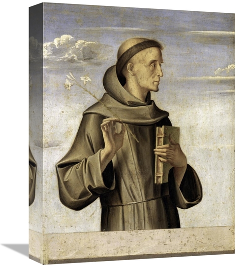 Global Gallery GCS-283333-16-142 16 in. Saint Anthony Art Print - Alvi