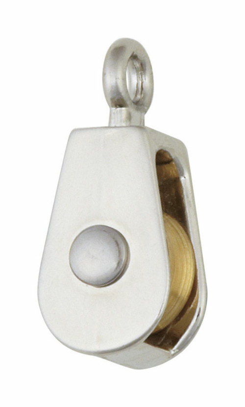 Campbell 5307913 0.75 in. Dia Copper Single Sheave Rigid Eye Pulley Pa