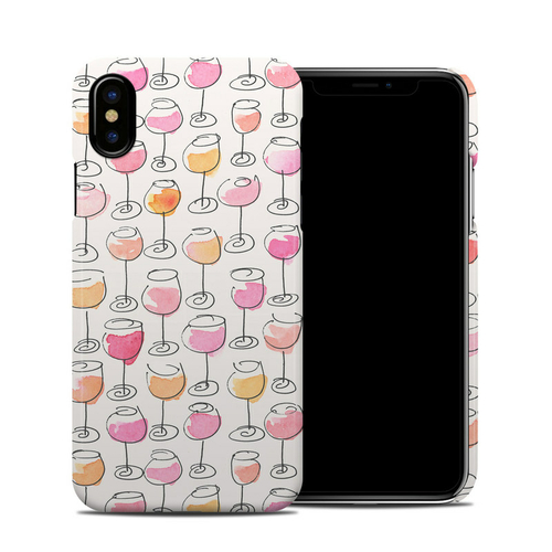 DecalGirl AIPXCC-ROSEDAY Apple iPhone X Clip Case - Rose All Day