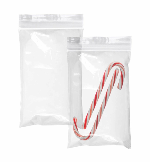 Pack of 1000 Zipper Bags, Clear 5 x 8. Heavy Duty Seal Top
