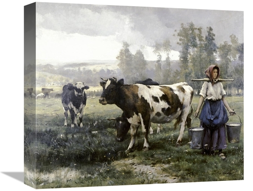 Global Gallery GCS-281991-16-142 16 in. The Milkmaid Art Print - Julie