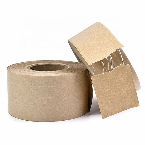 Fiberglass Reinforced Tape 72 mm X 450 ft. 10 Rolls of Kraft Carton