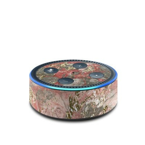 DecalGirl AED2-GMAGMAMARB Amazon Echo Dot 2nd Gen Skin - Gilded Magma 