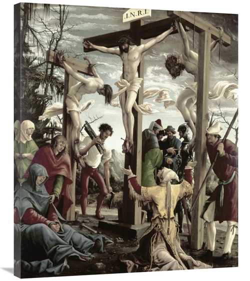 Global Gallery GCS-276541-36-142 36 in. Crucifixion Art Print - Albrec