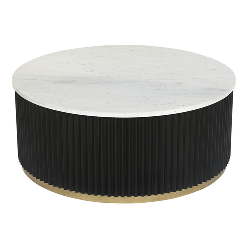 Centre Table DKD Home Decor Metal Marble (80 x 80 x 40 cm)