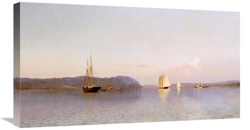 Global Gallery GCS-268536-30-142 30 in. Late Afternoon, Haverstraw