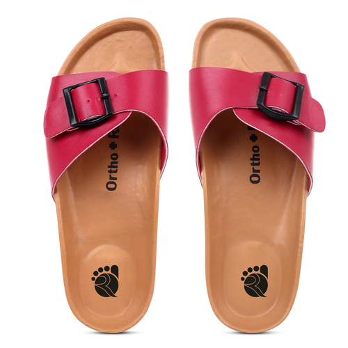 Elegant Women’s Cork Sandals Pink