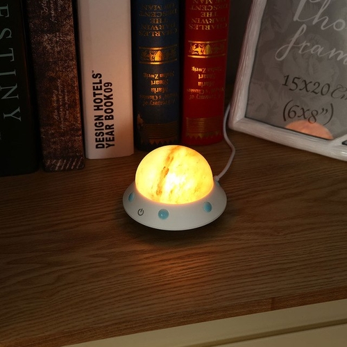 New Crystal Salt Night Lamp Touch Control For