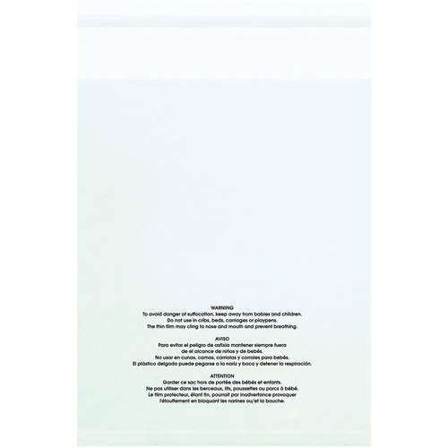 Box Partners PMR060915100 6 x 9 in. - 1.5 Mil Resealable Suffocation W