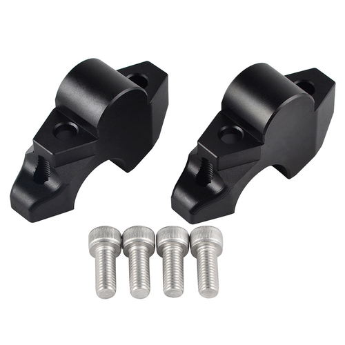 CNC Motorcycle Handlebar Risers Clamp Mount For