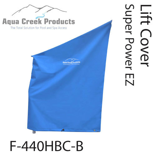 Aqua Creek Products F-440HBC-B Super PEZ Lift Cover, Blue