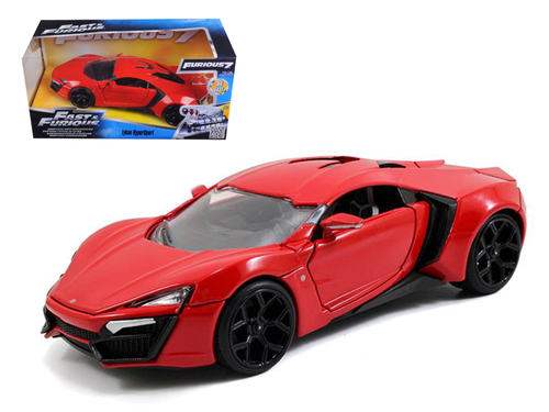 Lykan Hypersport \Fast & Furious 7\" Movie 1/24 Diecast Model Car by