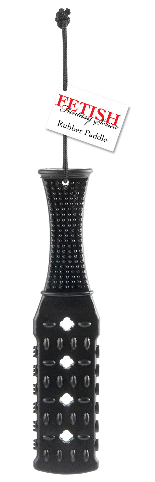 Fetish Fantasy Series Rubber Paddle - Black