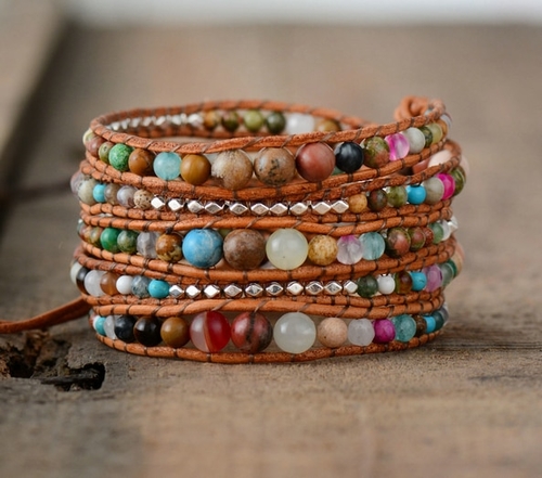 Leather Wrap Bracelets Dropshipping Women