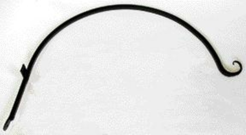 Hookery - Curved Hanger- Black 24 Inch - A-42