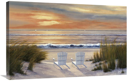 Global Gallery GCS-126369-2436-142 24 x 36 in. Paradise Sunset Art Pri