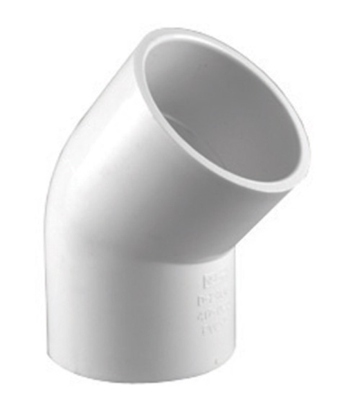 Charlotte Pipe & Foundry PVC023090600 0.5 in. 45 deg SXS Schedule 