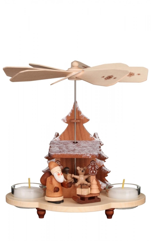 Alexander Taron 33-212 Christian Ulbricht Pyramid - Santa & Toys - Nat