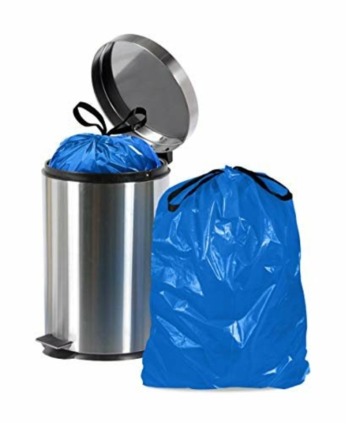 Pack of 150 Blue Liners with Draw Tape 40 x 42.5. Ultra Thin Design 1