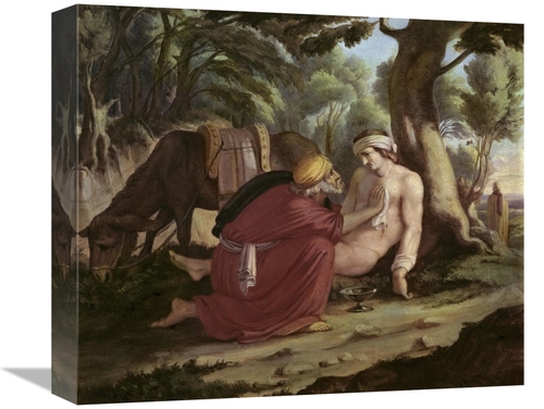 Global Gallery GCS-278573-16-142 16 in. Merciful Samaritan Art Print -