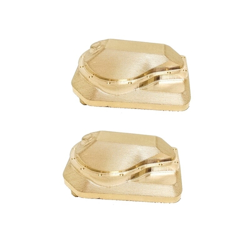 2pcs/set Brass Upgrade Durable Toy Car Practical