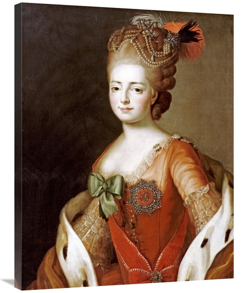 Global Gallery GCS-268484-36-142 36 in. Portrait of Maria Fedorovna Ar